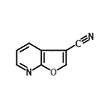 structure of CAS# 194278-44-9, Furo[2,3-b]Pyridine-3-Carbonitrile;furo[2,3-b]pyridine-3-carbonitrile