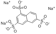 结构式 CAS# 19437-42-4, 1,3,6-萘三磺酸钠盐水合物异构体混合物