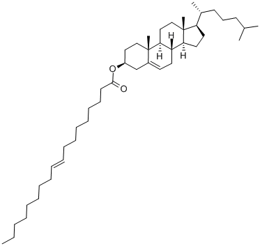 结构式 CAS# 19485-76-8, (3beta)-胆甾-5-烯-3-基十八碳-9-烯酸酯