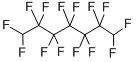 structure of CAS# 19493-30-2, 1,1,2,2,3,3,4,4,5,5,6,6,7,7-Tetradecafluoro-Heptane;1H,7H-Perfluoroheptane 97%;1H,7H-PERFLUOROHEPTANE 97