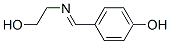 structure of CAS# 1952-37-0, 4-[[(2-Hydroxyethyl)Imino]Methyl]Phenol;4-[(2-Hydroxyethylamino)Methylene]Cyclohexa-2,5-Dien-1-One;4-[(2-Hydroxyethylamino)Methylene]-1-Cyclohexa-2,5-Dienone;2-(P-Hydroxybenzylidene)Aminoethanol