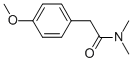 CAS#: 19625-79-7， 4-Methoxy-N,N-Dimethyl-Benzeneacetamide