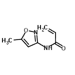 CAS 登录号：196403-11-9， N-(5-甲基-1,2-恶唑-3-基)丙烯酰胺