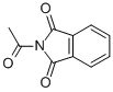 structure of CAS# 1971-49-9, 2-Acetyl-1H-Isoindole-1,3(2H)-Dione;2-Acetylisoindoline-1,3-Dione;2-Acetylisoindoline-1,3-Quinone;2-Ethanoylisoindole-1,3-Dione