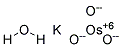 structure of CAS# 19718-36-6, (T-4)-Osmate Potassium (1:2)