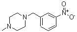 structure of CAS# 198281-54-8, 1-Methyl-4-[(3-Nitrophenyl)Methyl]-Piperazine;1-Methyl-4-(3-Nitrobenzyl)Piperazine 97%;1-METHYL-4-(3-NITROBENZYL)PIPERAZINE
