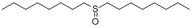 structure of CAS# 1986-89-6, Di-n-Octyl Sulfoxide;1,1'-Sulphinylbisoctane;Nsc65460