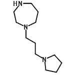 结构式 CAS# 199475-39-3, 1-[3-(1-吡咯烷基)丙基]-1,4-二氮杂环庚