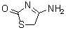 structure of CAS# 19967-65-8, 4-Amino-1,3-Thiazol-2(5H)-One;4-Imino-thiazolidin-2-one