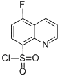 structure of CAS# 1997-50-8, 5-Fluoro-8-Quinolinesulfonyl Chloride;Ec-000.1486