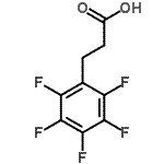 structure of CAS# 2002-72-4, 3-(Pentafluorophenyl)Propanoic Acid;2,2-difluoro-2-phenylacetonitrile;3-(2,3,4,5,6-Pentafluorophenyl)propanoic acid;3-(2,3,4,5,6-Pentafluorophenyl)propanoic acid #