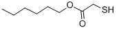 structure of CAS# 20292-01-7, Hexyl 2-Mercaptoacetate;2-Mercaptoacetic Acid Hexyl Ester;Hexyl 2-Sulfanylethanoate;Zinc04276996