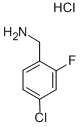 结构式 CAS# 202982-63-6, 4-氯-2-氟苄基胺盐酸盐