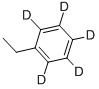 structure of CAS# 20302-26-5, Ethylbenzene-2,3,4,5,6-D5;Benzene-D5, Ethyl-