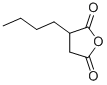 structure of CAS# 2035-76-9, 3-Butyldihydro-2,5-Furandione;3-Butyltetrahydrofuran-2,5-Dione;3-Butyltetrahydrofuran-2,5-Quinone;Nsc37761
