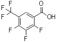 结构式 CAS# 203915-94-0, 2,3,4-三氟-5-(三氟甲基)苯甲酸