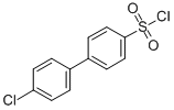 结构式 CAS# 20443-74-7, 4'-氯-[1,1'-联苯]-4-磺酰氯