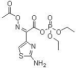 CAS#: 205307-52-4, (2Z)-2-(Acetoxyimino)-2-(2-Amino-1,3-Thiazol-4-Yl)Acetyl Diethyl Phosphate