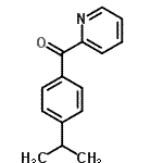 结构式 CAS# 206357-76-8, (4-异丙基苯基)(2-吡啶基)甲酮