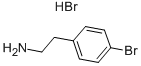 structure of CAS# 206559-45-7, 4-Bromo-Benzeneethanamine Hydrobromide (1:1);4-Bromophenethylamine Hydrobromidecontrolled DRUG CLASS A SCHEDULE 1;2-(4-Bromophenyl)Ethanamine Hydrobromide;2-(4-BROMOPHENYL)ETHYLAMINE HYDROBROMIDE