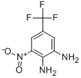结构式 CAS# 2078-01-5, 3-硝基-5-(三氟甲基)苯-1,2-二胺