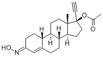 CAS#: 20799-24-0， (17a)-17-(Acetyloxy)-19-Norpregn-4-en-20-yn-3-one 3-oxime