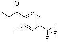 structure of CAS# 208173-16-4, 2'-Fluoro-4'-(Trifluoromethyl)Propiophenone;Jrd-0332;Zinc02169767;St5407451