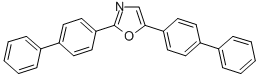 structure of CAS# 2083-09-2, 2,5-Bis(4-Phenylphenyl)-1,3-Oxazole;2,5-Bis(4-Phenylphenyl)Oxazole;2,5-Di(Biphenyl-4-Yl)Oxazole