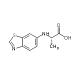 CAS 登录号：208331-30-0， N-1,3-苯并噻唑-6-基-L-丙氨酸