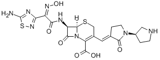 structure of CAS# 209467-52-7, Ceftobiprole;Ceftobiprole