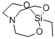 structure of CAS# 2097-16-7, 5-Ethyl-4,6,11-Trioxa-1-Aza-5-Silabicyclo[3.3.3]Undecane;1-Ethyl-2,8,9-Trioxa-5-Aza-1-Silabicyclo(3.3.3)Undecane;1-Ethylsilatrane;2,8,9-Trioxa-5-Aza-1-Silabicyclo(3.3.3)Undecane, 1-Ethyl-