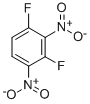 structure of CAS# 2106-41-4, 1,3-Difluoro-2,4-Dinitrobenzene;1,3-Difluoro-2,4-Dinitro-Benzene;Nsc83551