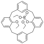 structure of CAS# 212612-16-3, 25-Ethoxy-27-Diethoxyphosphoryloxycalix[4]Arene