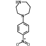 结构式 CAS# 214124-83-1, 1-(4-硝基苯基)-1,4-二氮杂环庚