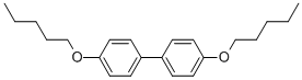 structure of CAS# 21470-41-7, 4,4'-Bis(Pentyloxy)-1,1'-Biphenyl;4,4'-Bis(Pentyloxy)-1,1'-Biphenyl;4,4'-Di(Amyloxy)-1,1'-Biphenyl;4,4'-DI-N-AMYLOXYBIPHENYL