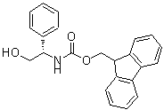 structure of CAS# 215178-44-2, 9H-Fluoren-9-Ylmethyl [(1S)-2-Hydroxy-1-Phenylethyl]Carbamate;Fmoc-L-phenylglycinol;Fmoc-L-α-Phenylglycinol;MFCD01317845