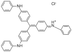 CAS 登录号：2152-64-9， 4-[(4-苯胺基苯基)-(4-苯基亚胺-1-环己-2,5-二烯亚基)甲基]-N-苯基苯胺盐酸盐