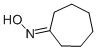 structure of CAS# 2158-31-8, N-Cycloheptylidenehydroxylamine;Cycloheptanone Oxime;Cycloheptanone, Oxime;Nsc80656
