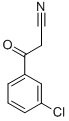 structure of CAS# 21667-62-9, 3-Chloro-beta-Oxo-Benzenepropanenitrile;3-(3-Chlorophenyl)-3-Oxo-Propanenitrile;3-(3-Chlorophenyl)-3-Keto-Propionitrile;Nsc31892