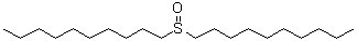 CAS 登录号：2168-95-8， 1-(癸基亚磺酰)癸烷