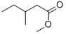 structure of CAS# 2177-78-8, 3-Methyl-Pentanoic Acid Methyl Ester;Pentanoic Acid, 3-Methyl-, Methyl Ester;Valeric Acid, 3-Methyl-, Methyl Ester;3-Methylpentanoic Acid Methyl Ester