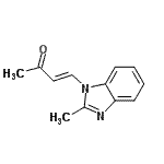 CAS#: 218436-89-6， (3E)-4-(2-Methyl-1H-Benzimidazol-1-Yl)-3-Buten-2-One