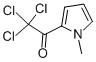 structure of CAS# 21898-65-7, 2,2,2-Trichloro-1-(1-Methyl-1H-Pyrrol-2-Yl)-Ethanone;2,2,2-Trichloro-1-(1-Methyl-2-Pyrrolyl)Ethanone;5D-093;Zinc02510204
