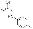 structure of CAS# 21911-69-3, p-Tolylamino-Acetic Acid;2-[(4-Methylphenyl)Amino]Ethanoate;Zinc01682041