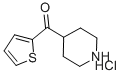 structure of CAS# 219540-76-8, Piperidin-4-Yl(Thiophen-2-Yl)Methanone Hydrochloride;Piperidin-4-Yl-Thiophen-2-Yl-Methanone Hydrochloride;Piperid-4-Yl(Thien-2-Yl)Methanone Hydrochloride 95+%;PIPERID-4-YL(THIEN-2-YL)METHANONE HYDROCHLORIDE