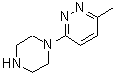 结构式 CAS# 219635-87-7, 3-甲基-6-(1-哌嗪基)哒嗪