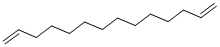 structure of CAS# 21964-49-8, 1,13-Tetradecadiene;Tetradecadiene-1,13;333646_Aldrich;1,13-Tetradecadiene