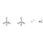 CAS#: 21995-34-6， Ammonium Neodymium Sulfate (1:1:2)