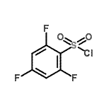 结构式 CAS# 220239-64-5, 2,4,6-三氟苯磺酰基氯化物