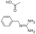 结构式 CAS# 2211-57-6, (N'-苄基甲脒基)铵硫酸氢盐